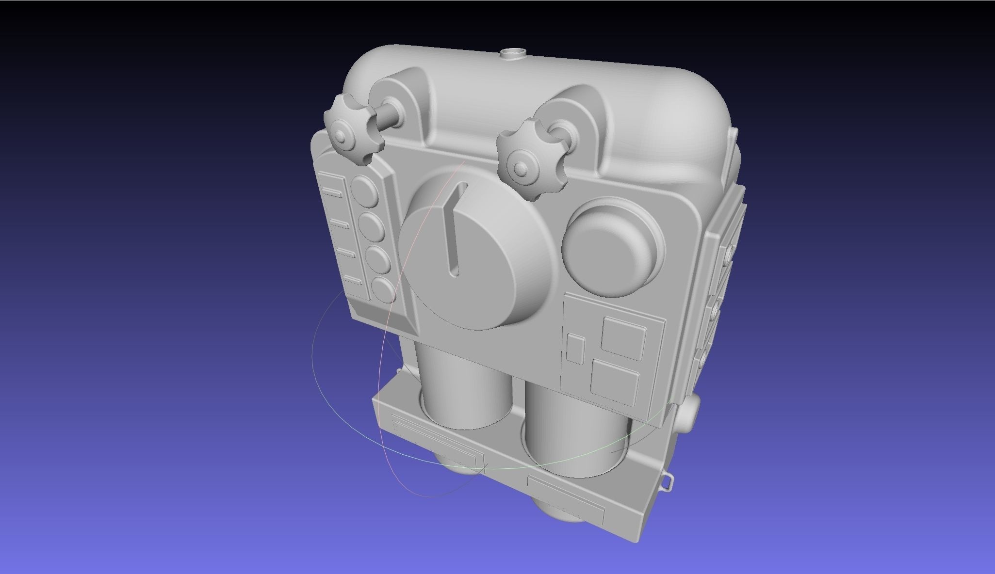 ALIEN Spacesuit Backpack 3D print model_26