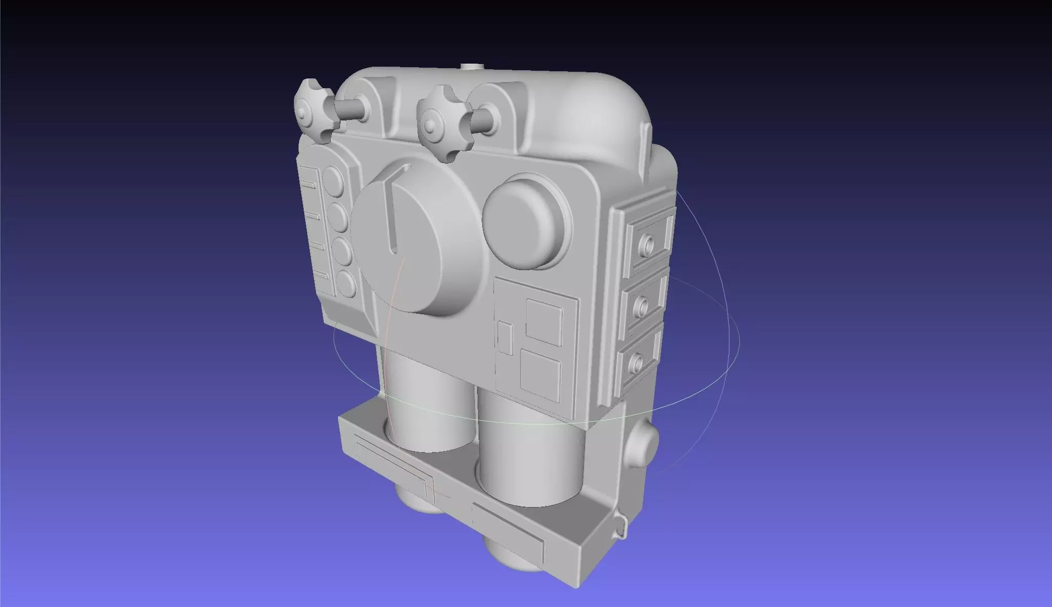 ALIEN Spacesuit Backpack 3D print model_0