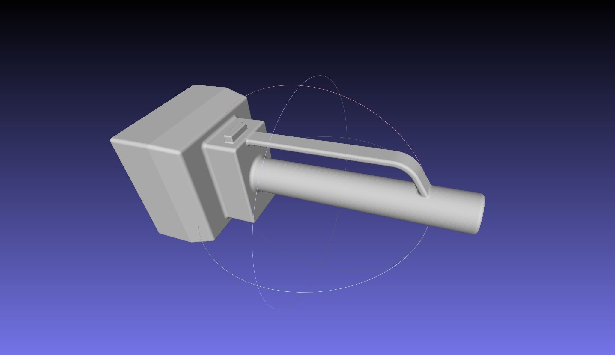 ALIEN Flashlight Printable Model 3D print model_1