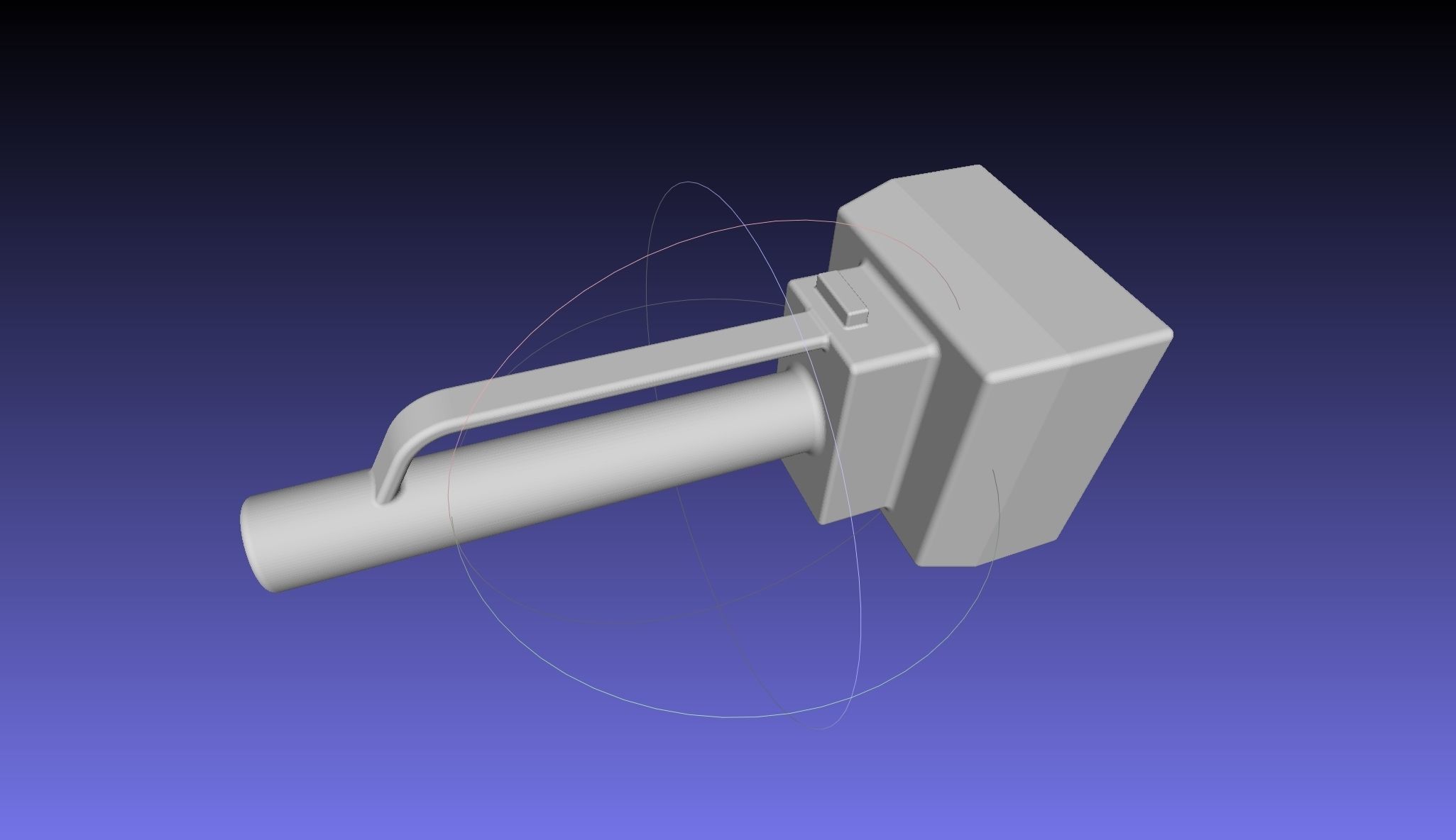 ALIEN Flashlight Printable Model 3D print model_11