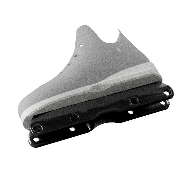 Harleys HG Soul Plate for Various Razors Inline Skates 3D print model_1