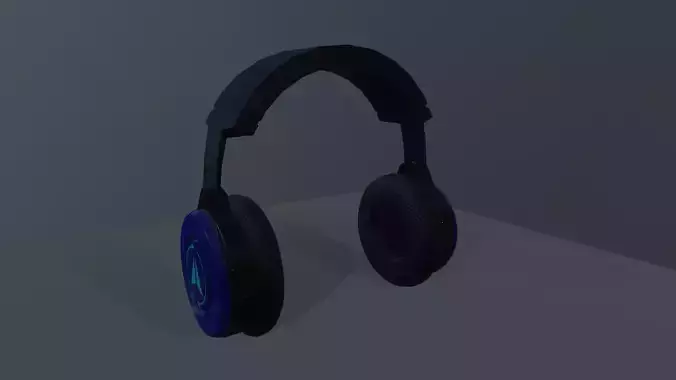headphone lowpoly
