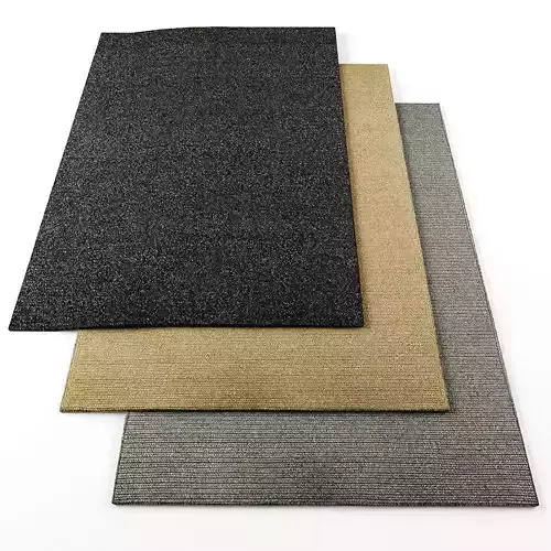 Rugs-483 three carpet mats