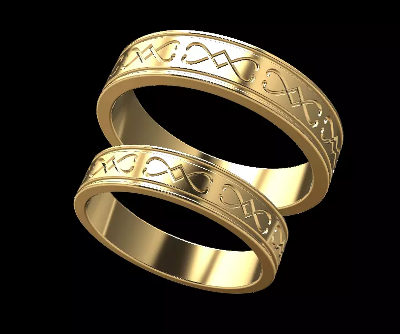 WEDDING BAND 03 Free 3D print model