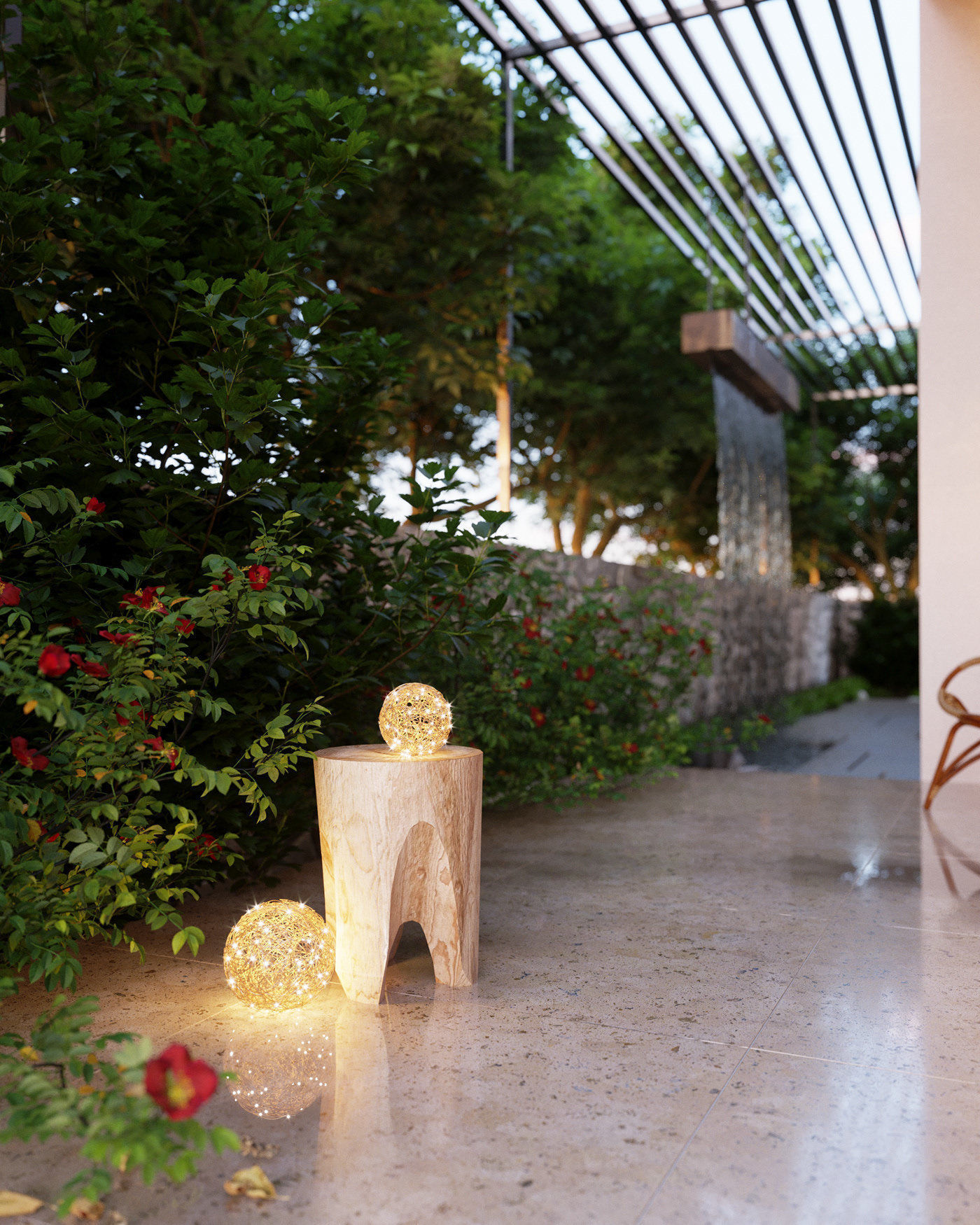 The Backyard Exterior Scene 3D model 3D model_4