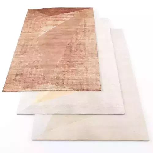 Rugs-490 modern rugs for living room Low-poly 3D model