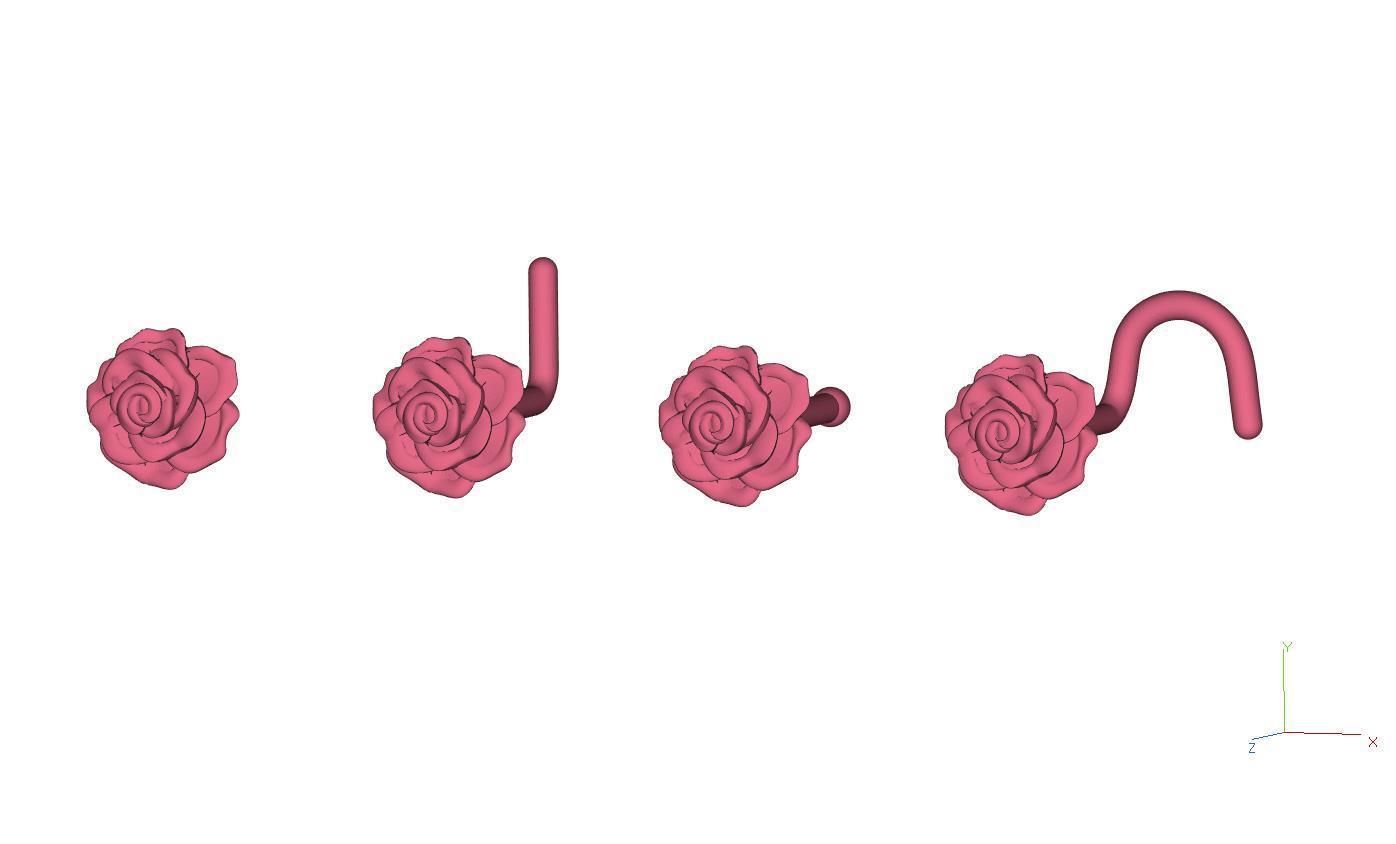 Piercing E0-0000073 3D print model_3