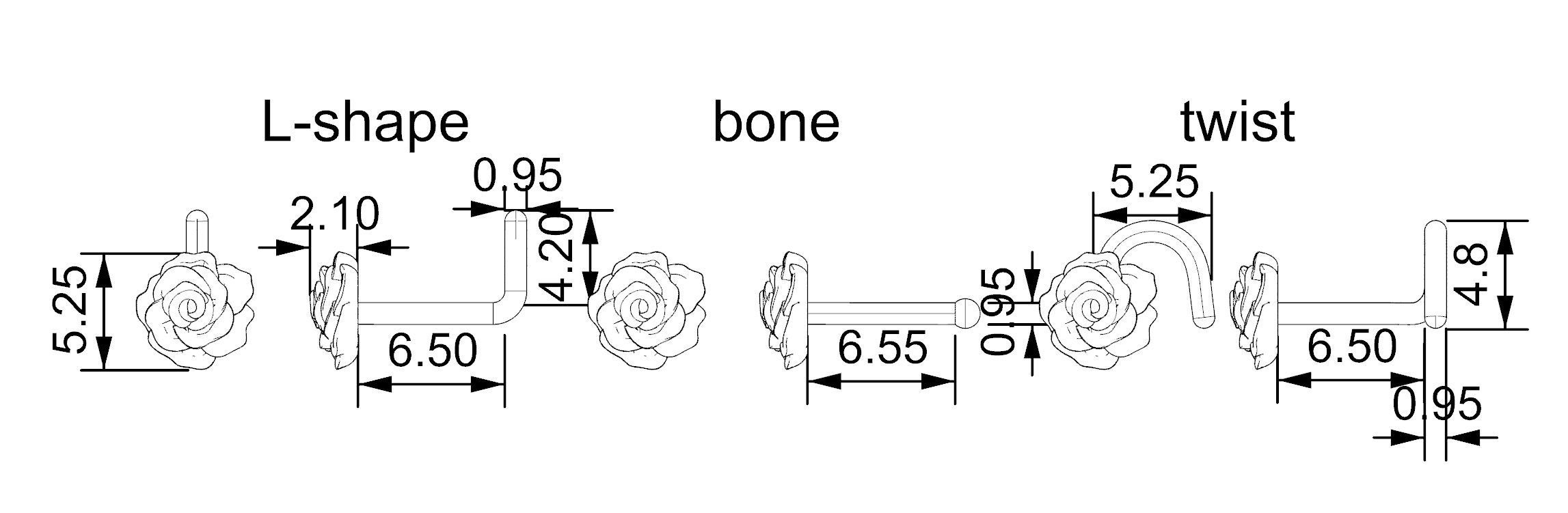 Piercing E0-0000073 3D print model_2