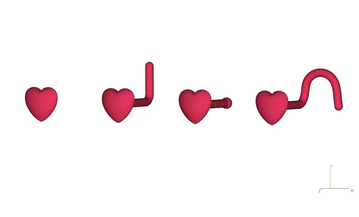 Piercing E0-0000075 3D print model_3