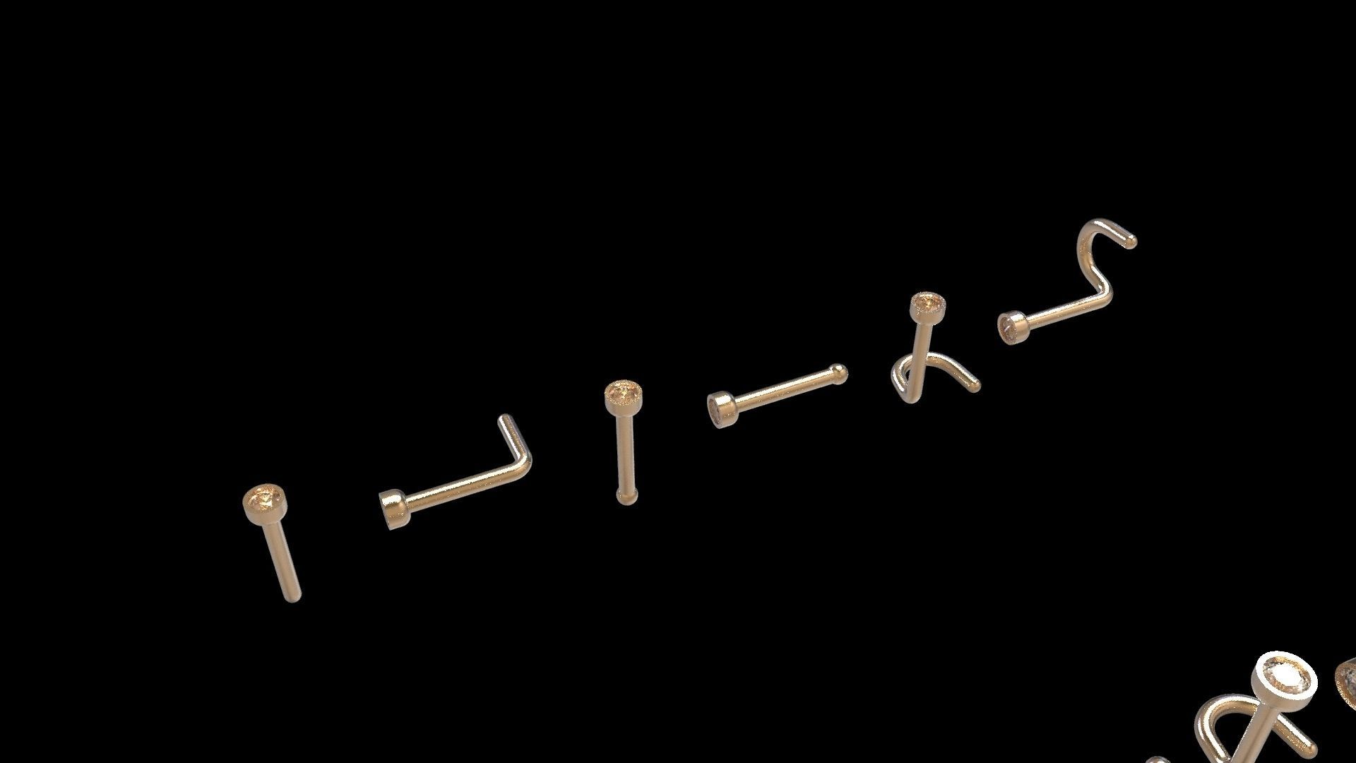 Piercing E0-0010048 3D print model_1