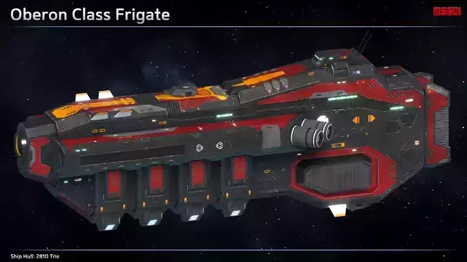 Spaceship Frigate Oberon