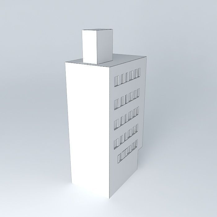 Social Security Sincelejo Free 3D model_3