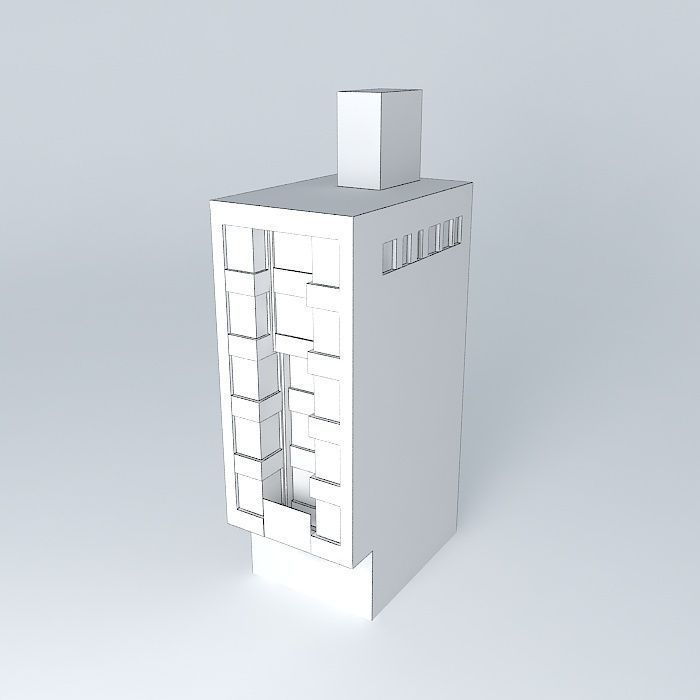 Social Security Sincelejo Free 3D model_4