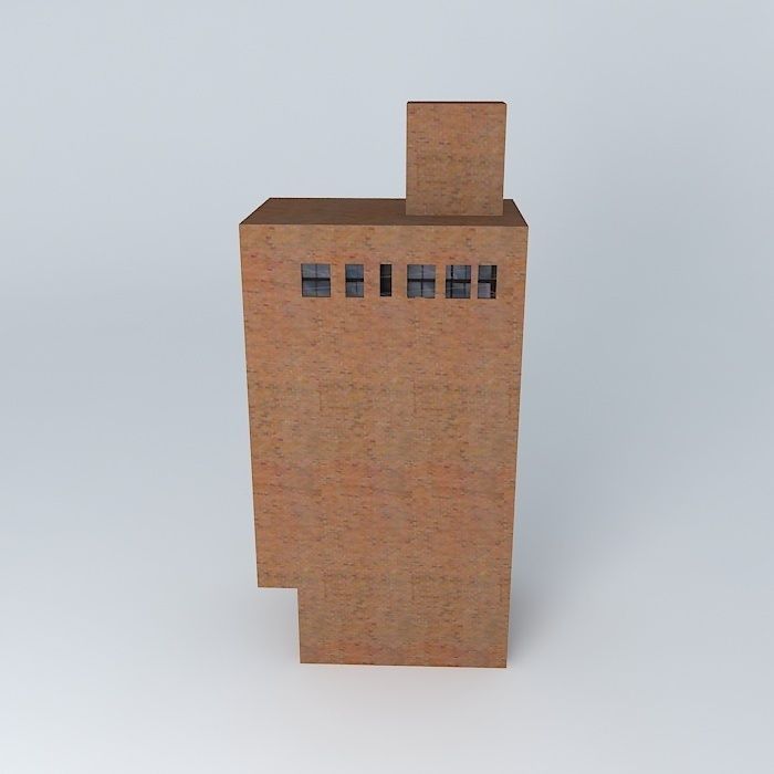 Social Security Sincelejo Free 3D model_1