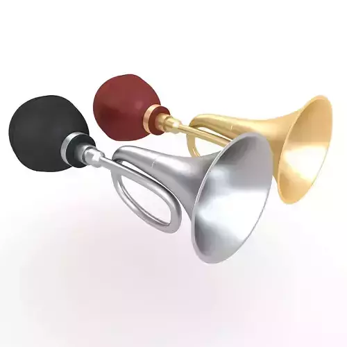 Vintage car air horn