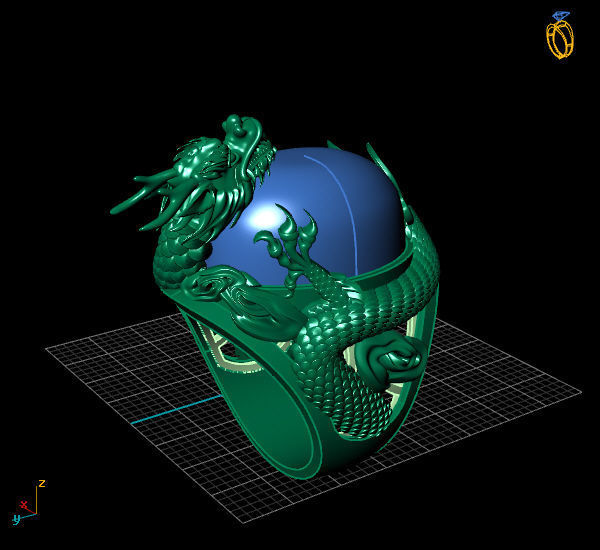 RIGHT OF DRAGON 3D print model_4