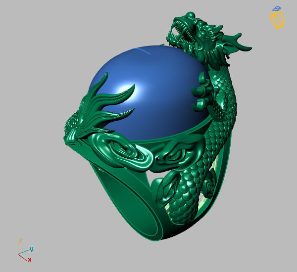 RIGHT OF DRAGON 3D print model_1