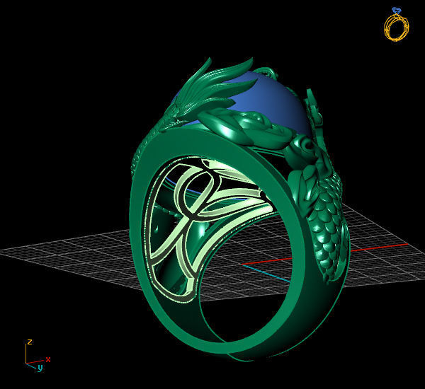 RIGHT OF DRAGON 3D print model_3