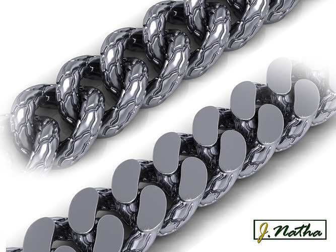 Chain Bracelets 19 3D print model