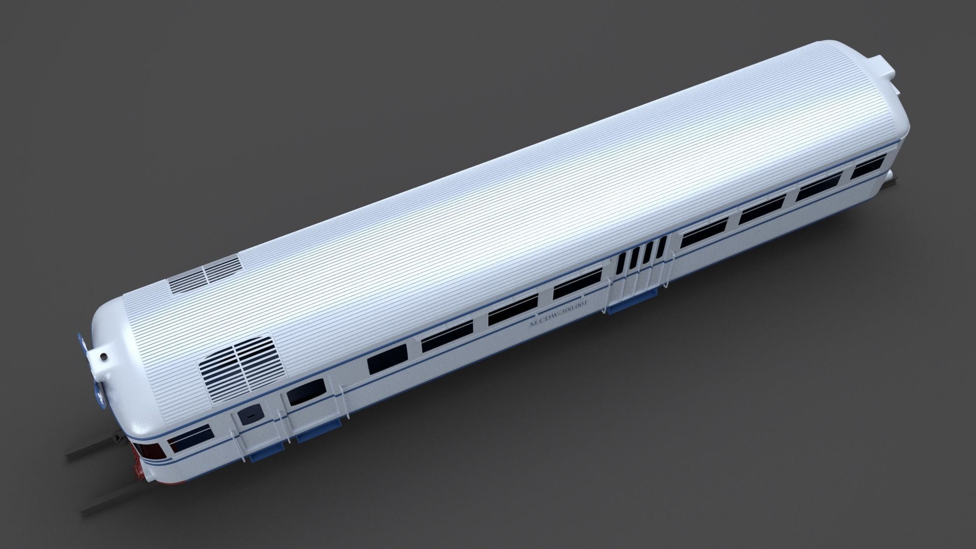 TRAIN KA KUDA PUTIH-MCDW 300 3D model_2