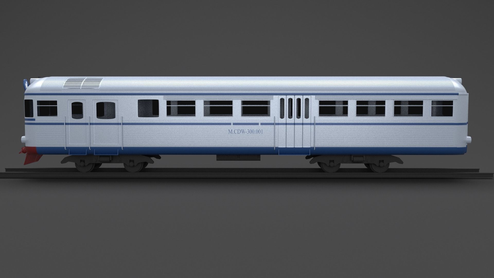 TRAIN KA KUDA PUTIH-MCDW 300 3D model_1