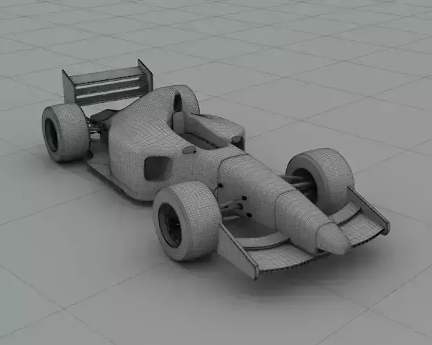 Formula racing car