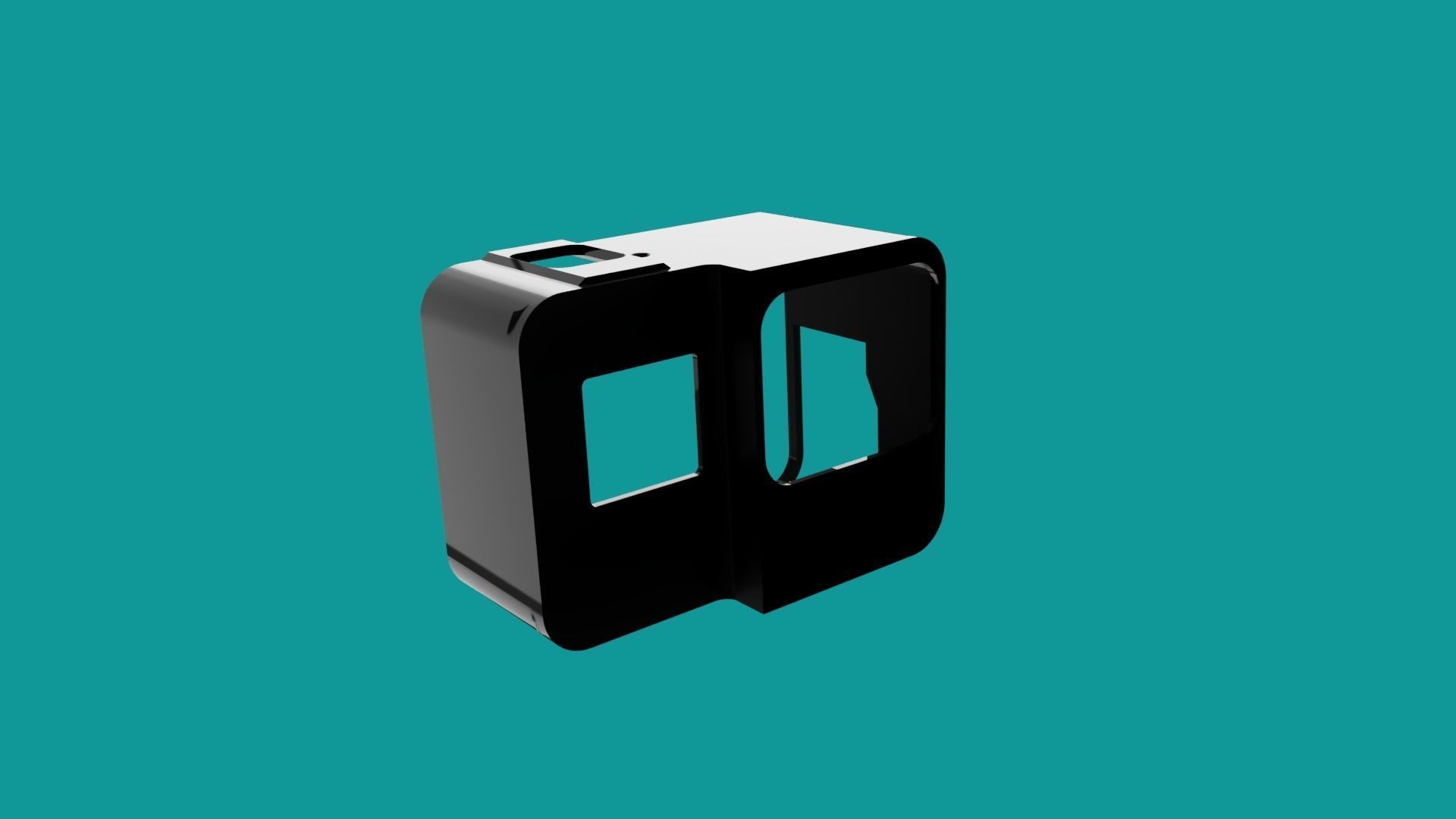 GoPro Hero 7 Case 3D print model_2