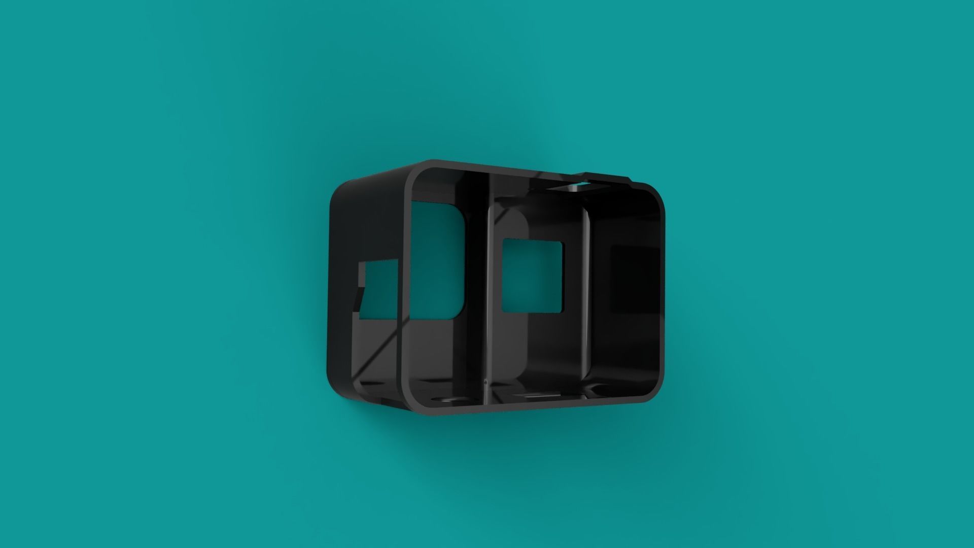 GoPro Hero 7 Case 3D print model_3