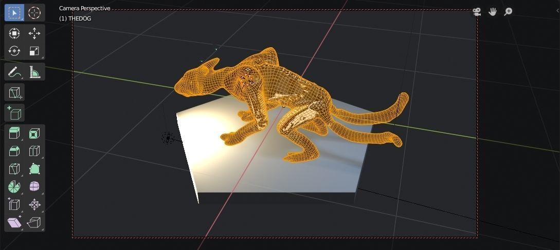 Low poly rigged creature E-Thed Low-poly 3D model_3