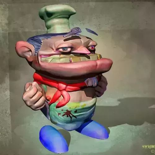 The Mad Cook 3D print model