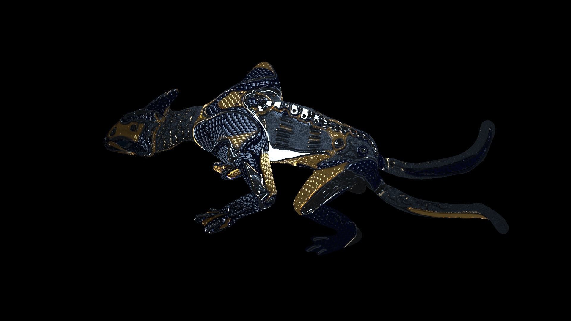 E-thed printable creature 3D print model_9