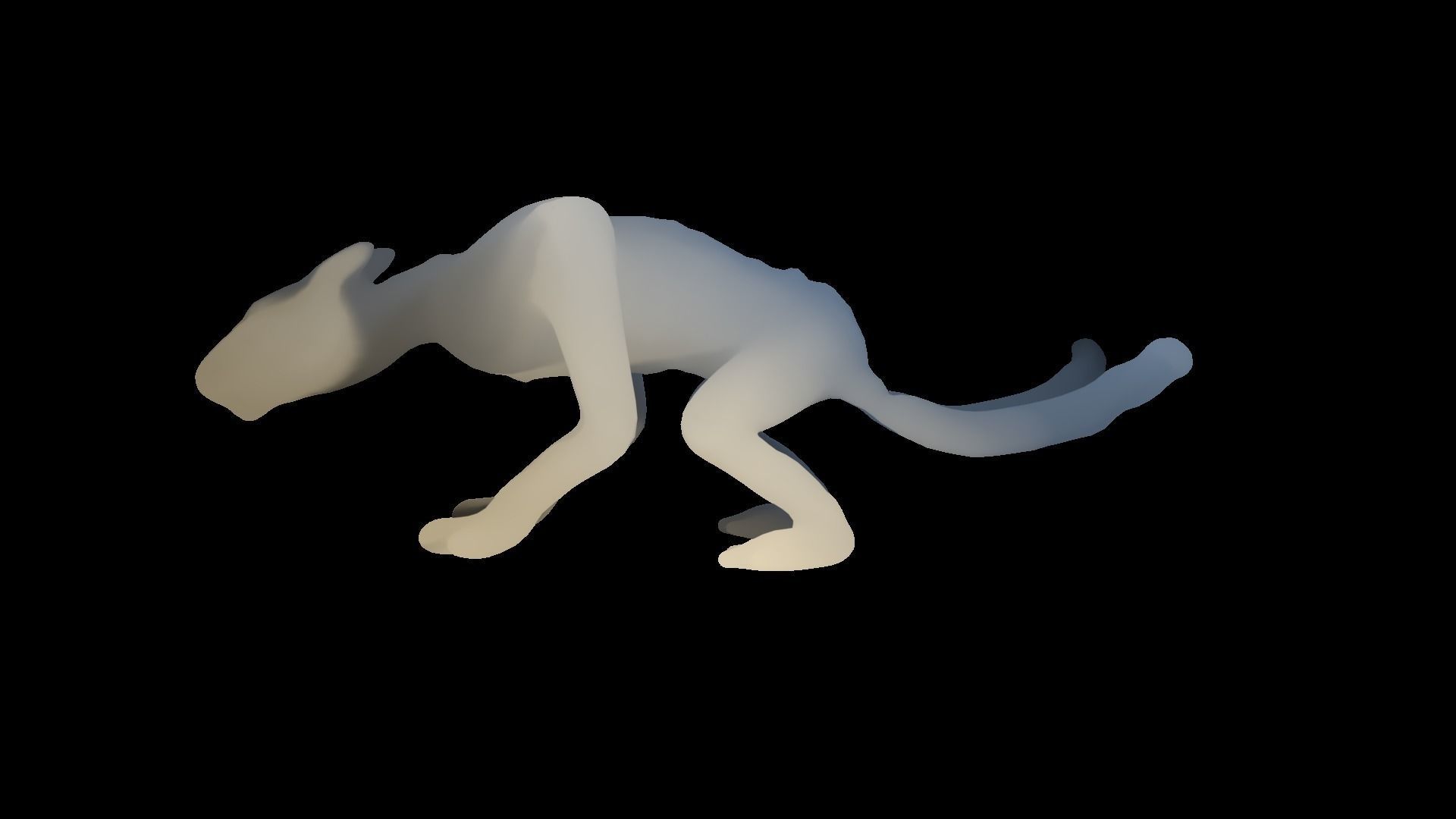 E-thed printable creature 3D print model_1