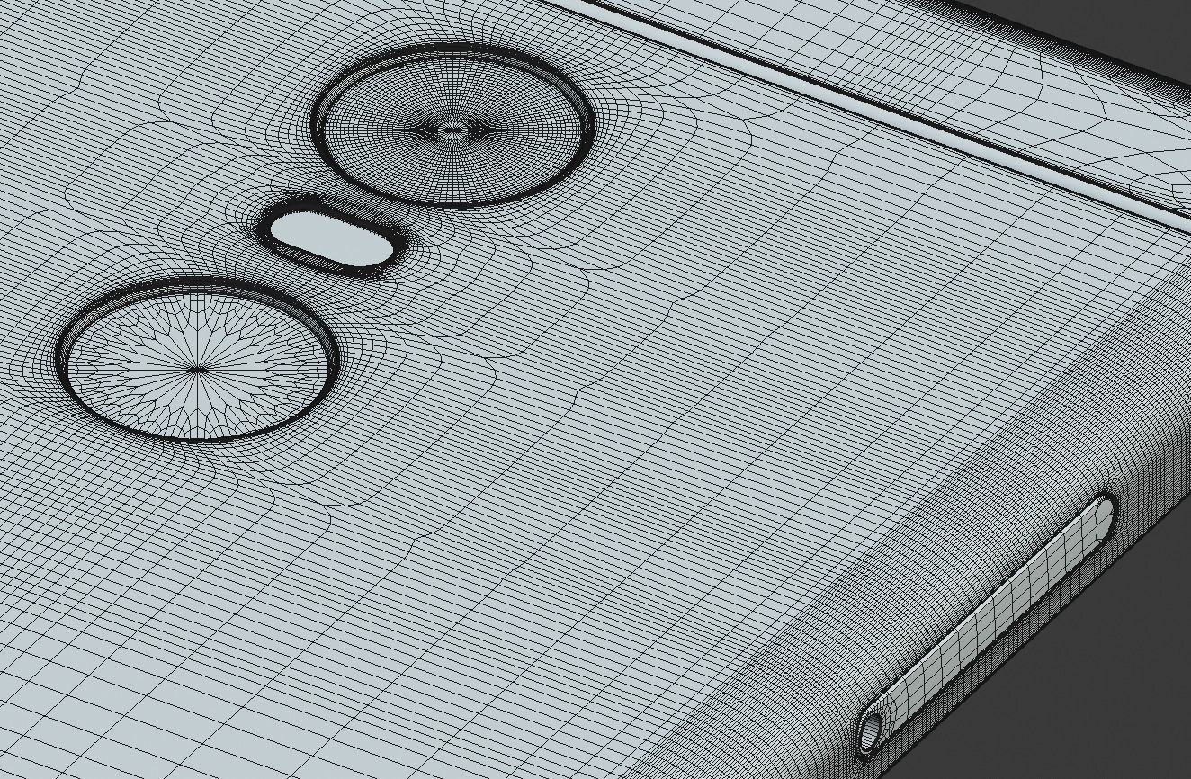 Smartphone Xiaomi Redmi Note 4X 3D model_9