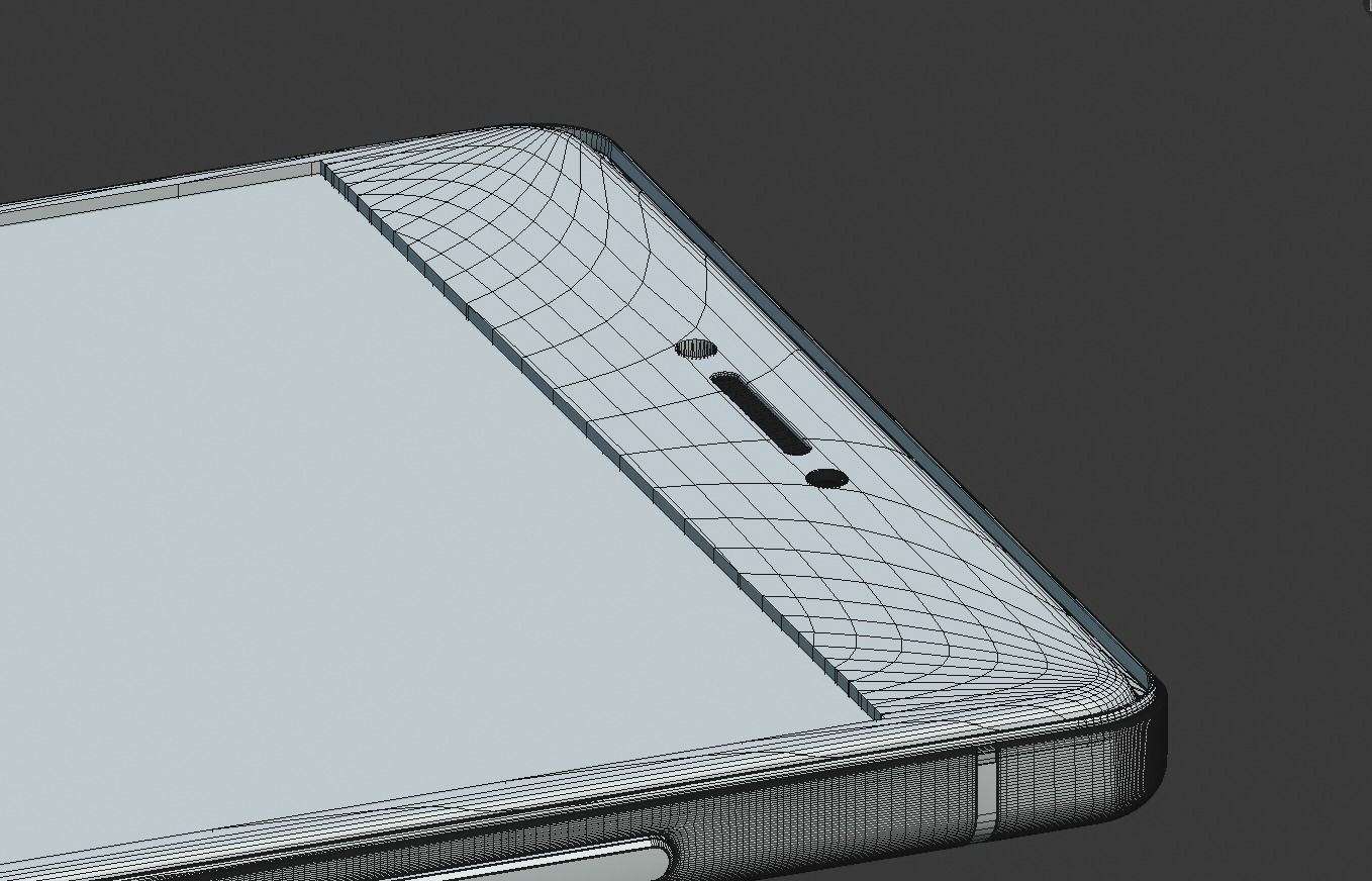 Smartphone Xiaomi Redmi Note 4X 3D model_11
