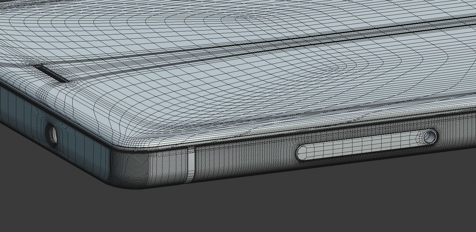 Smartphone Xiaomi Redmi Note 4X 3D model_8