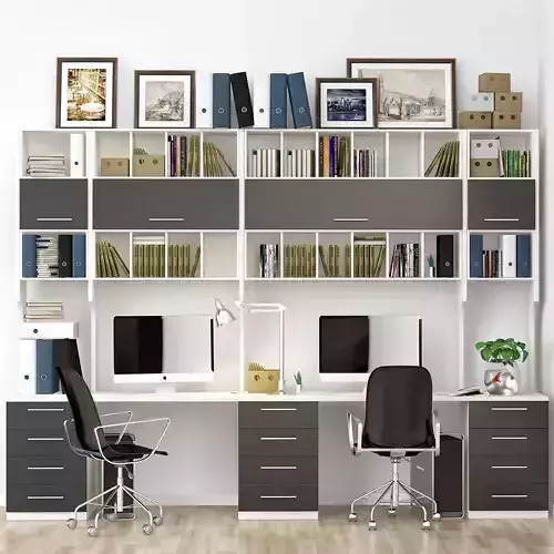 Cabinet for office 3D model