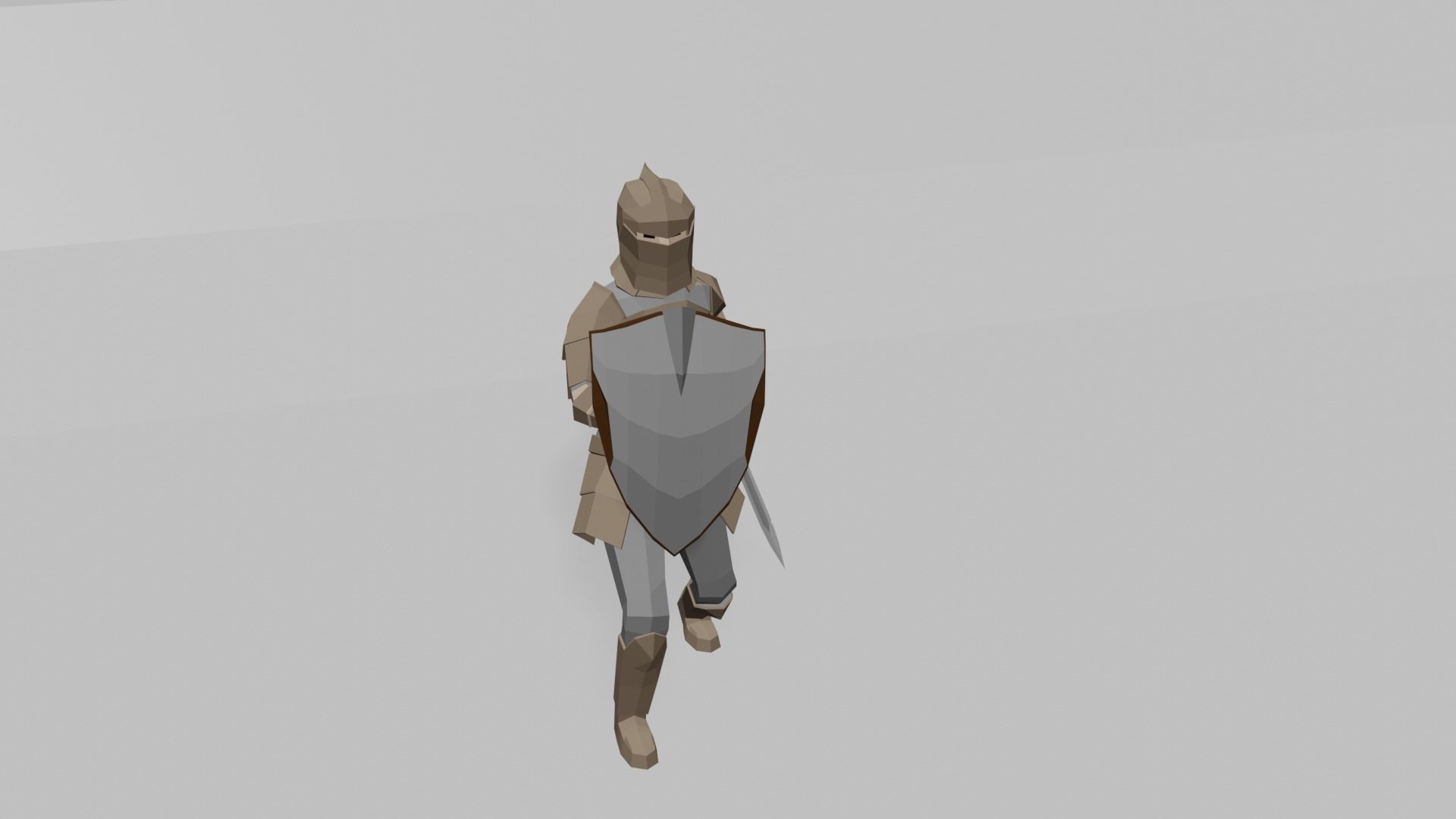 Dungeon complete set Low-poly 3D model_5