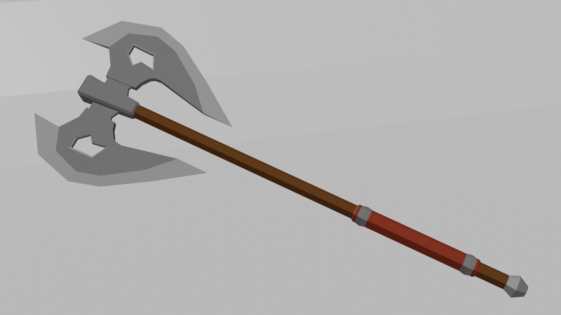 Dungeon complete set Low-poly 3D model_33