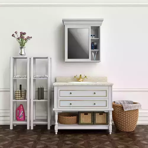 Restoration hardware bathroom 2