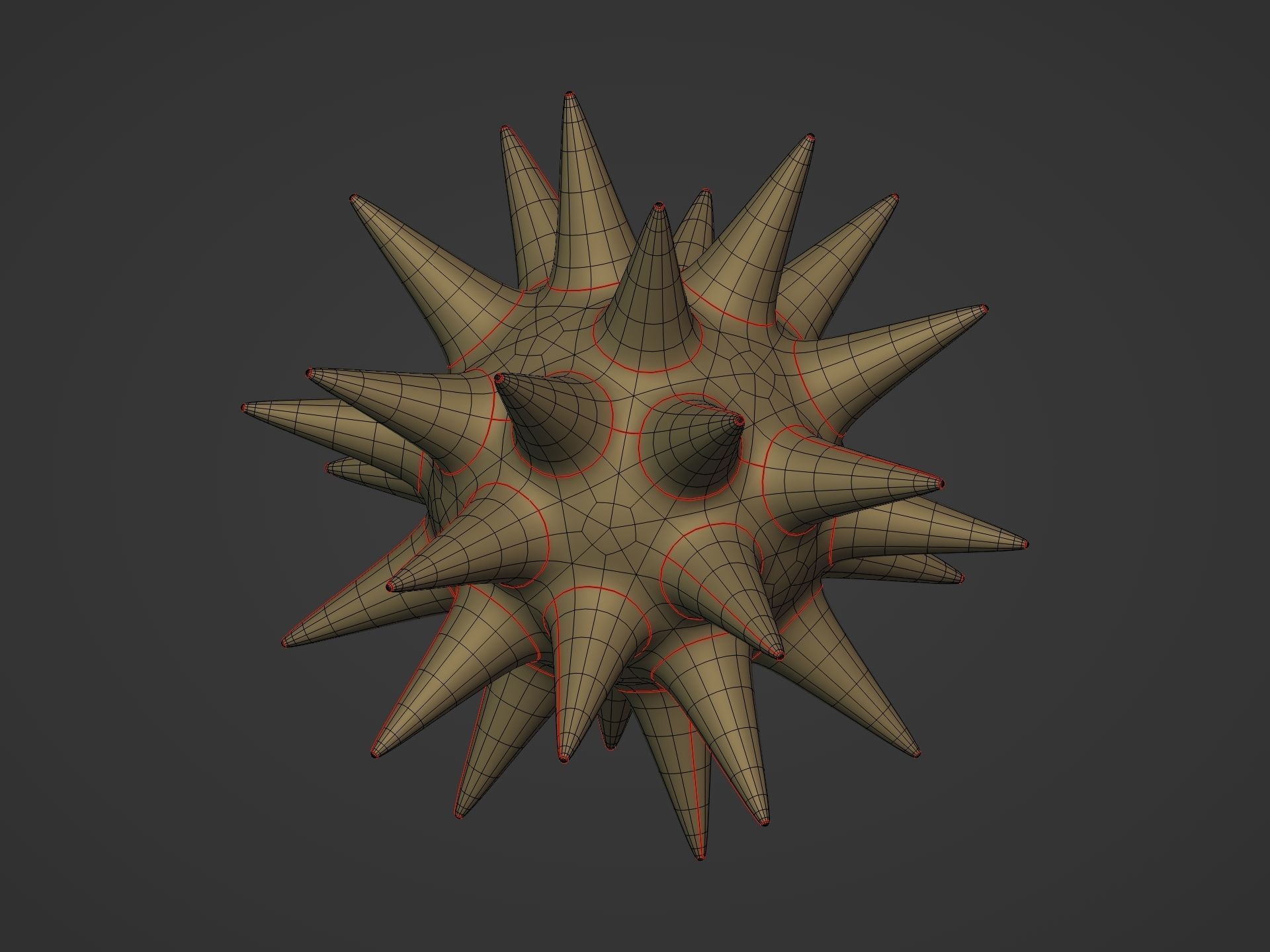 viruses and Cells Collection Low-poly 3D model_30
