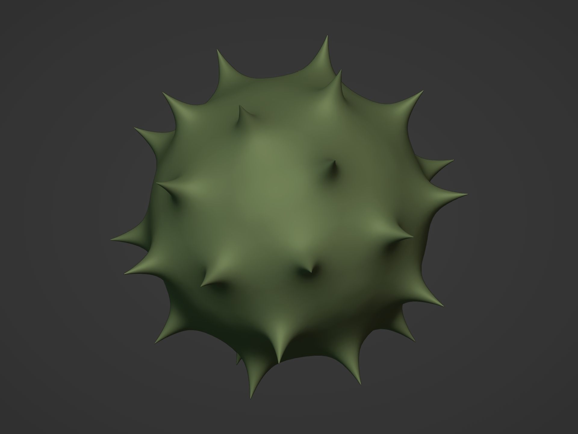 viruses and Cells Collection Low-poly 3D model_25
