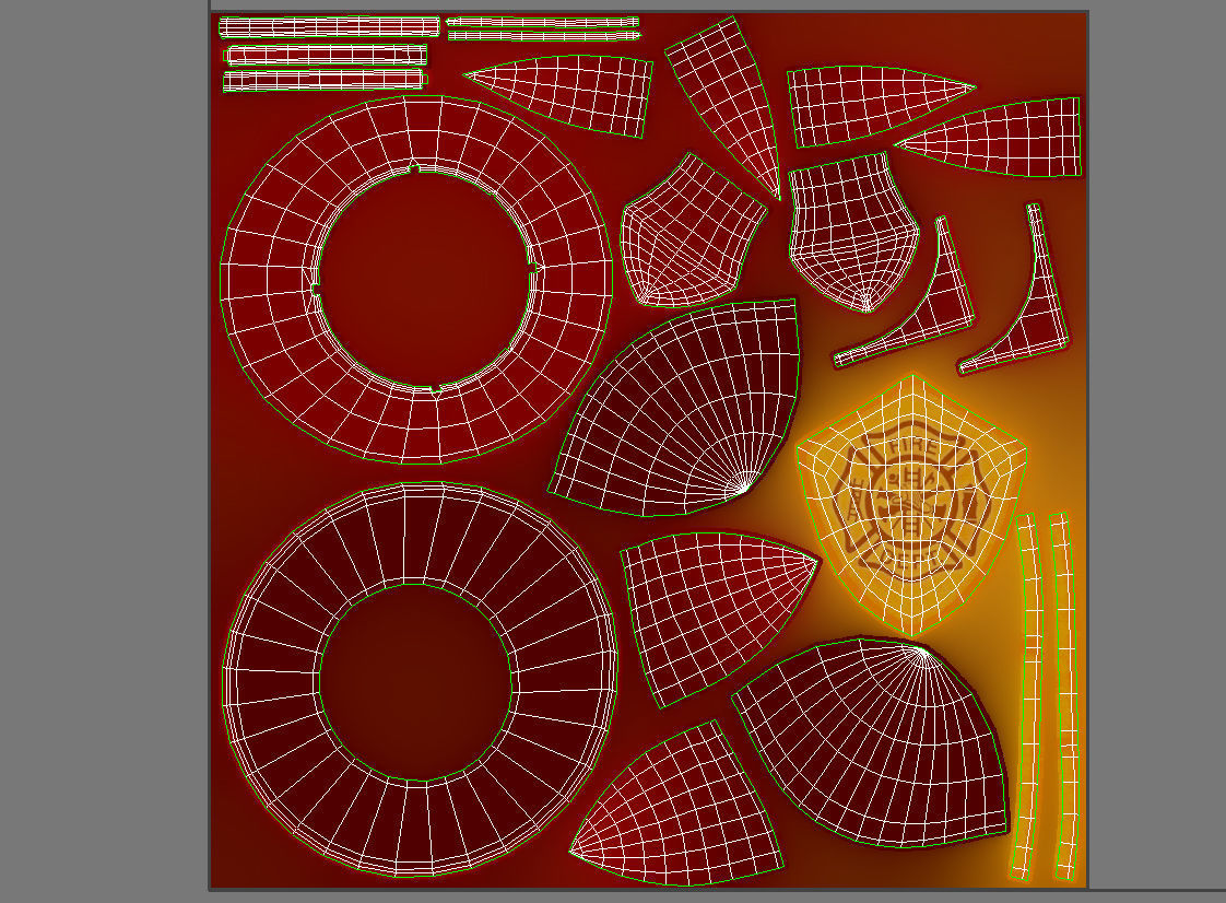 Firefighter Helmet 3D model_4