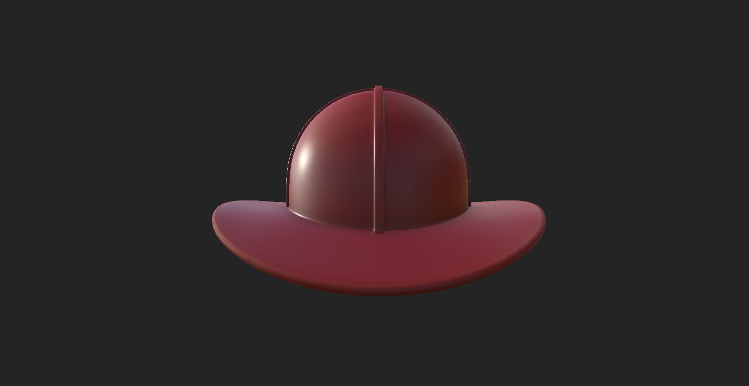 Firefighter Helmet 3D model_17
