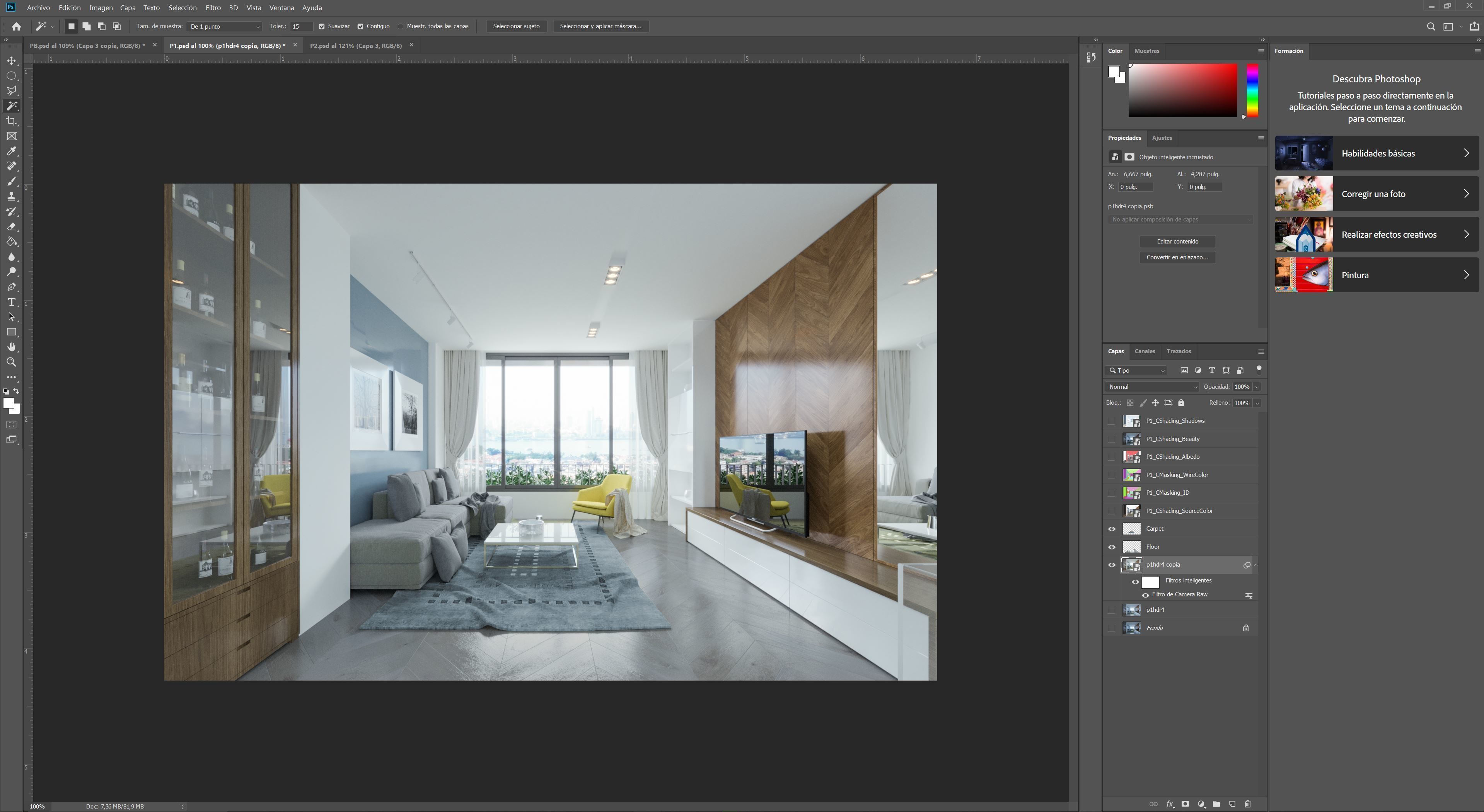 Full Apartment Exterior and Interior Scene 3D model 3D model_10