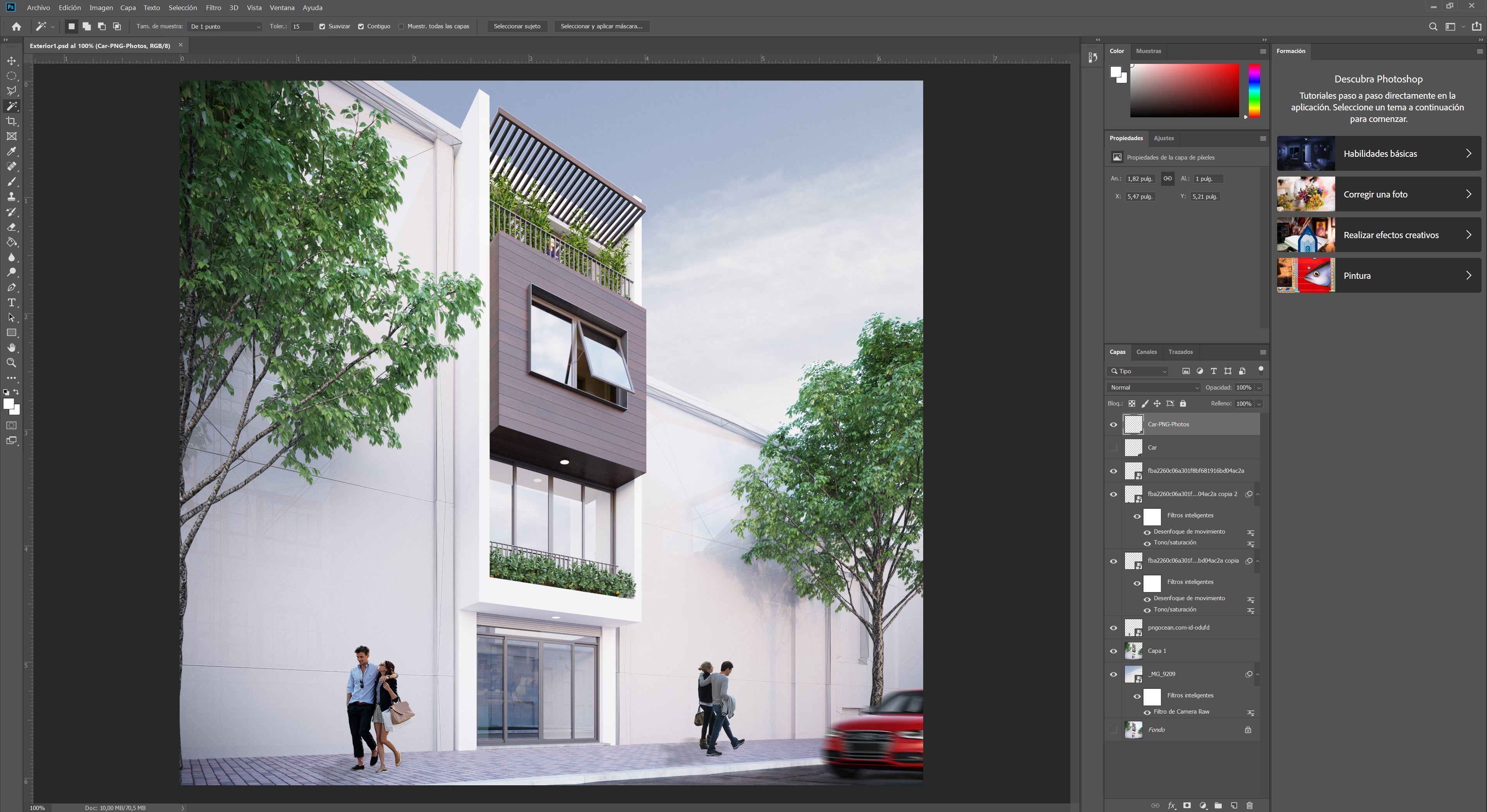 Full Apartment Exterior and Interior Scene 3D model 3D model_6