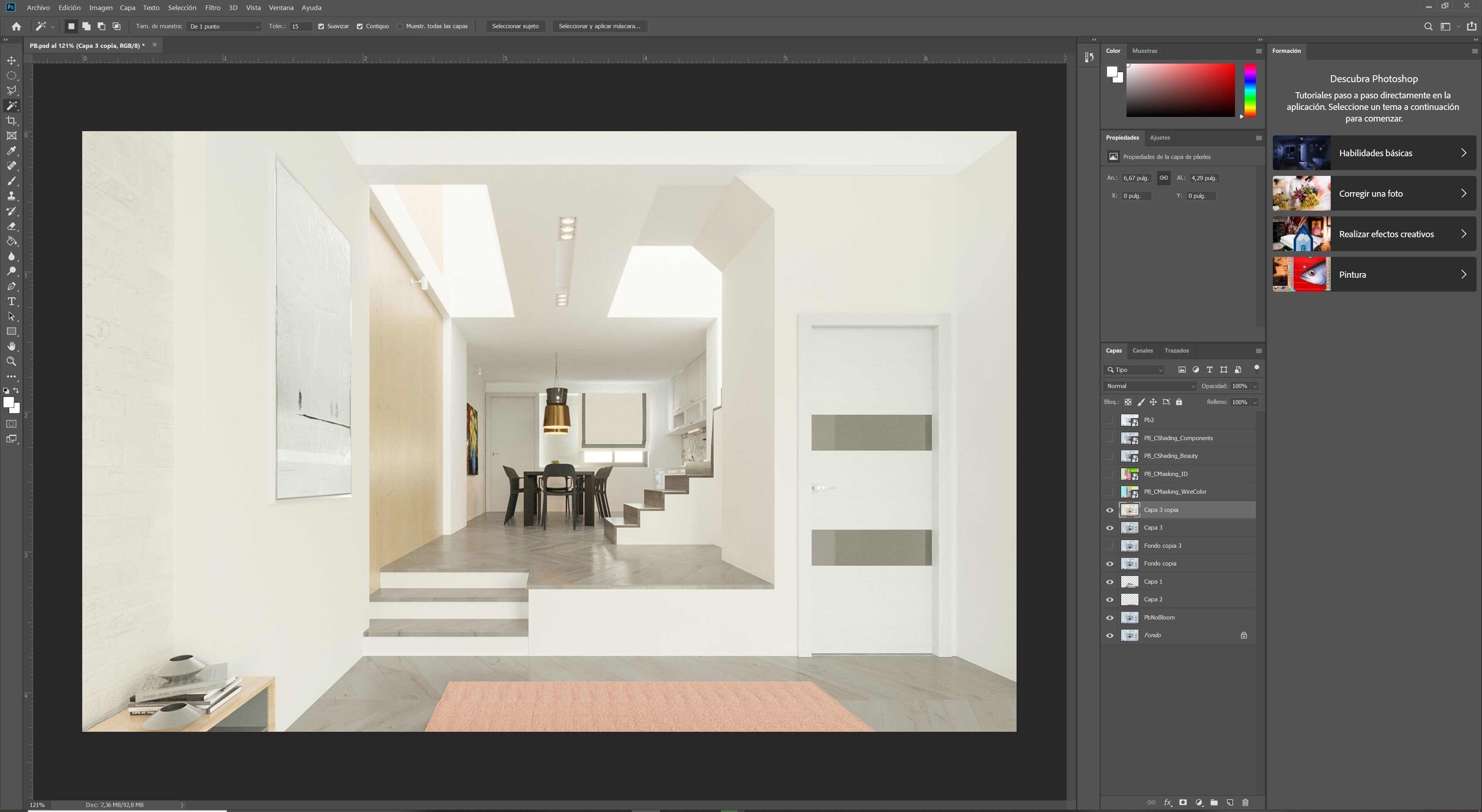 Full Apartment Exterior and Interior Scene 3D model 3D model_12