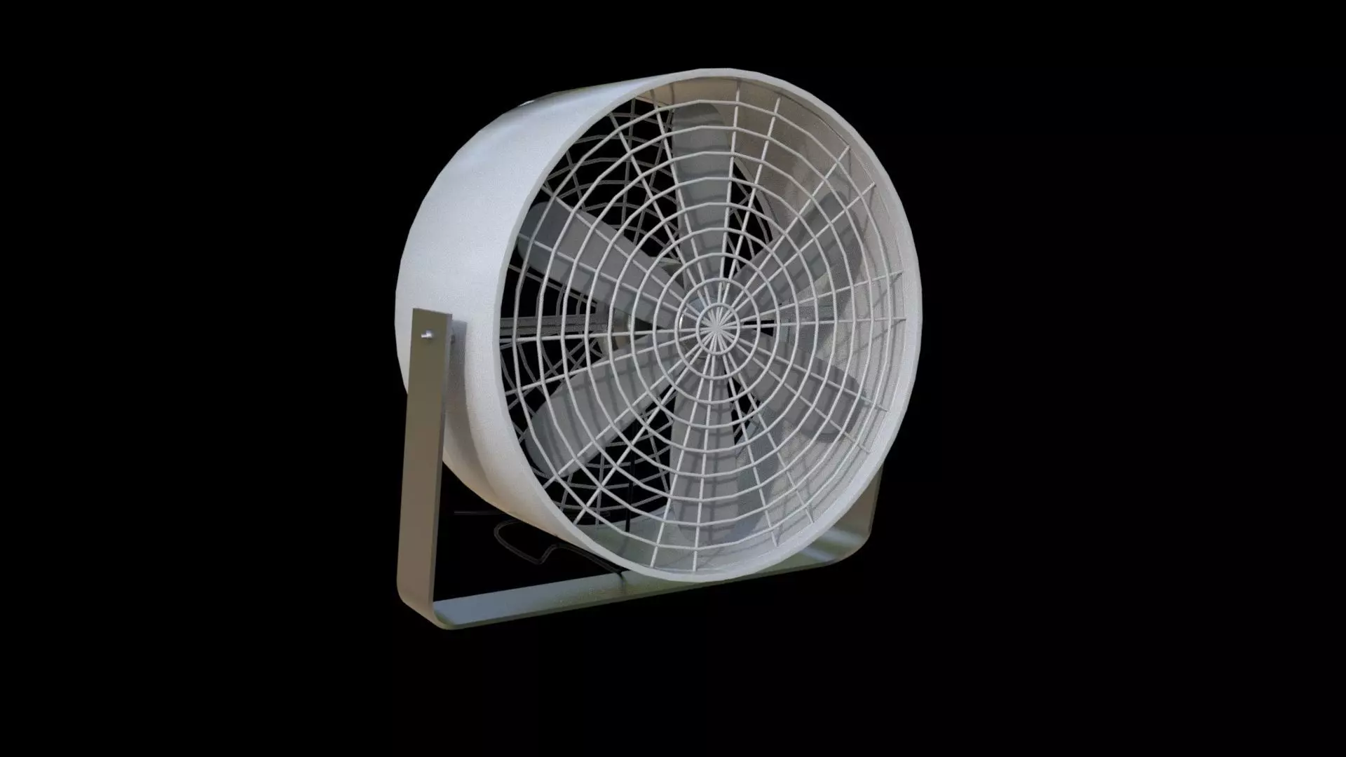 Table Fan 3D Model 3D model_0