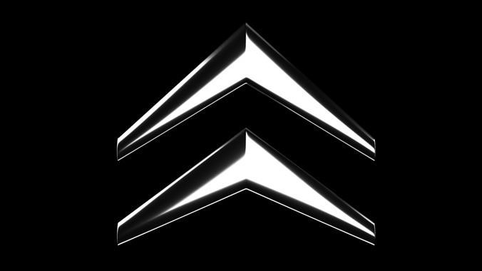 Citroen C3 Emblem stl 3D print model