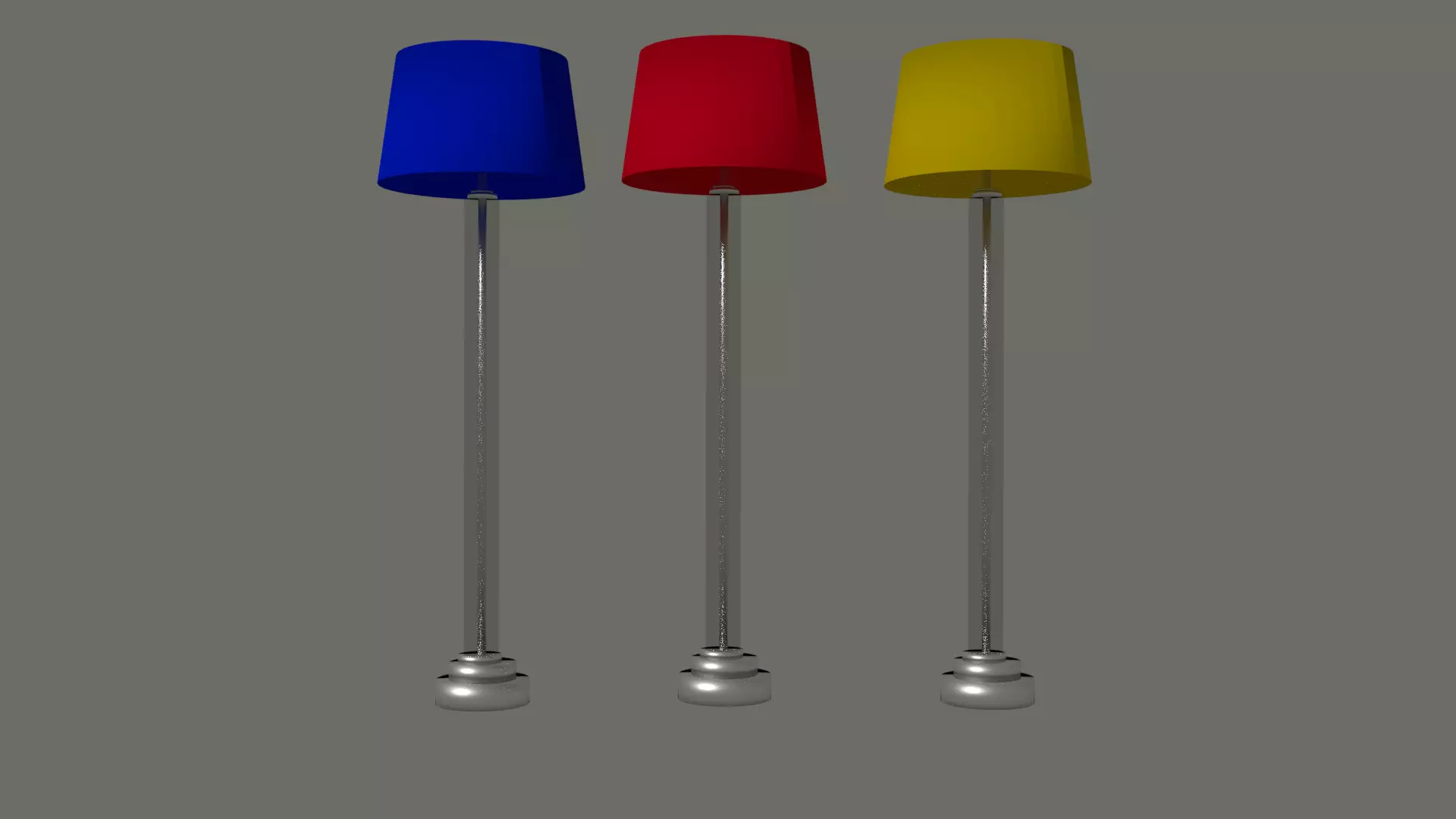 Glass Lamp Free 3D model