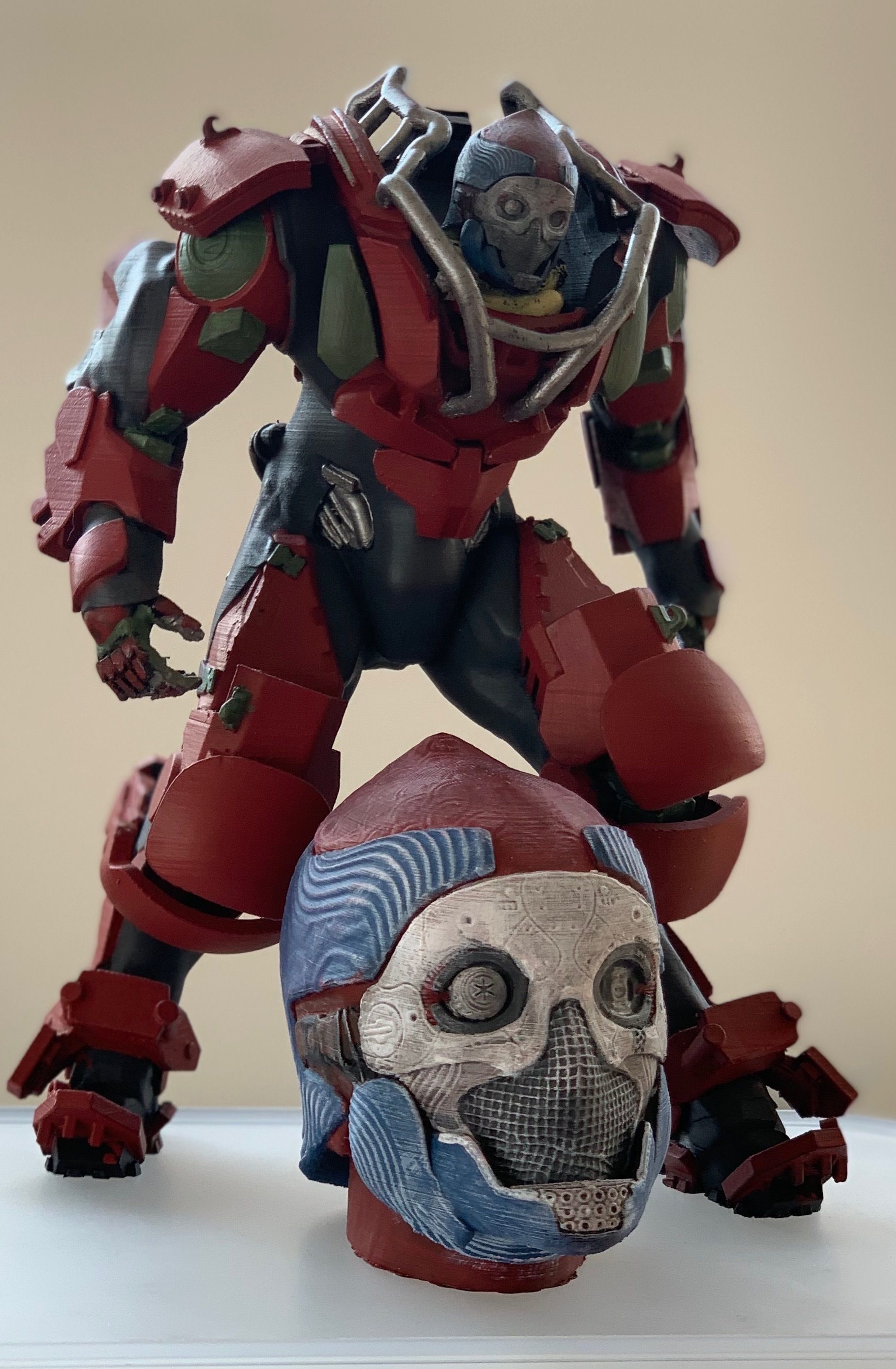 Destiny 2 Titan One Eyed Mask 3D Print OEM 3D print model_5